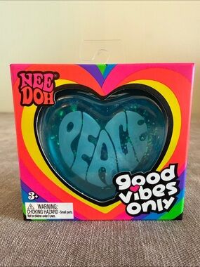 NeeDoh Good Vibes Only - Blue